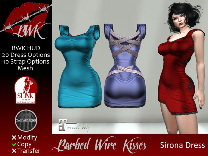 {BWK} Mesh Sirona Dress (Boxed)