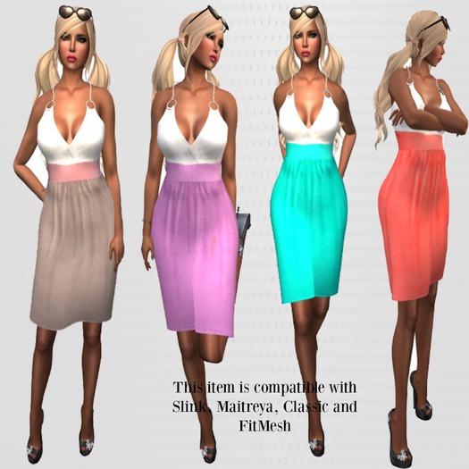 ::SF::Aimee  Halter dress