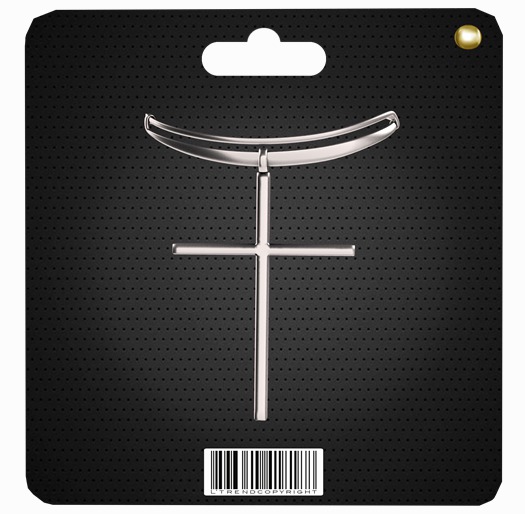 L'TREND - NECKLACE CROSS - GOLD