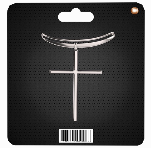 L'TREND - NECKLACE CROSS - BRONZE