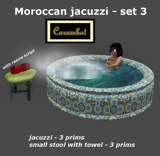 Moroccan jacuzzi set - 3