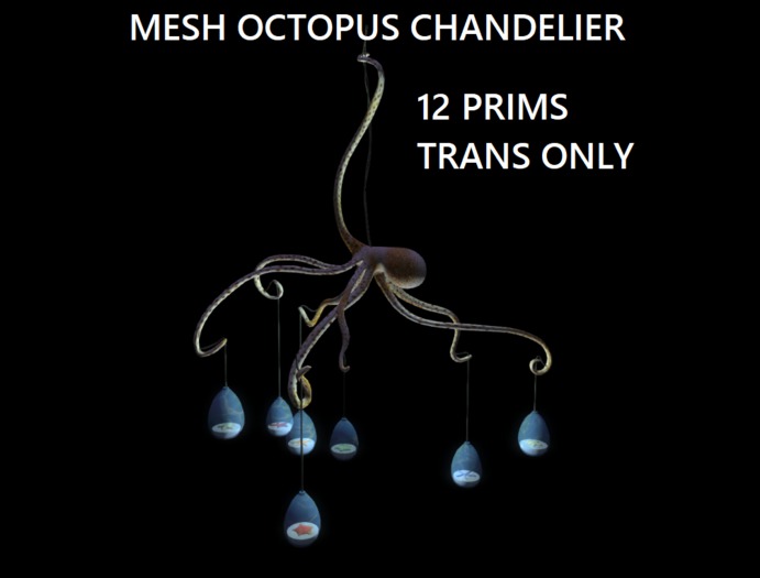 MESH OCTOPUS CHANDELIER
