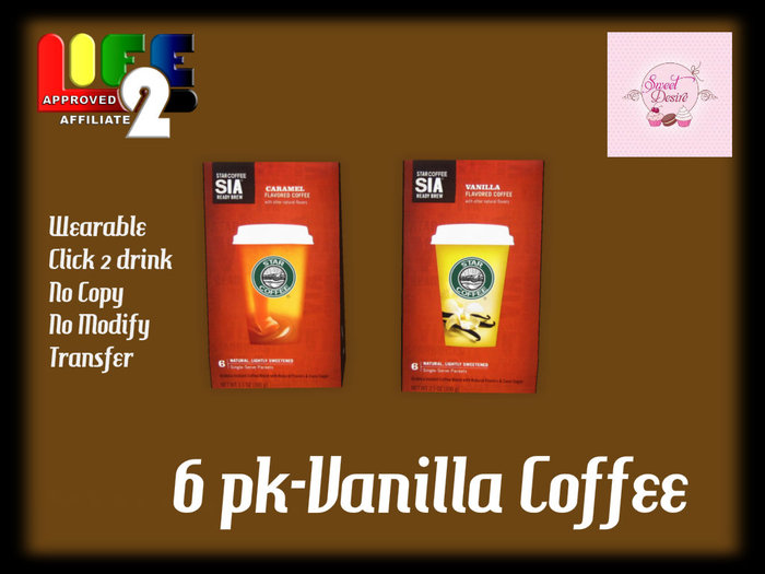 {SD}Vanilla Coffee Multi Pk 6