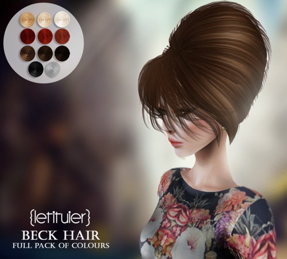 {Letituier} Beck Hair - Fatpack