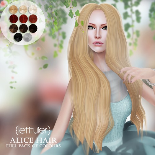 {Letituier} Alice Hair - Fatpack