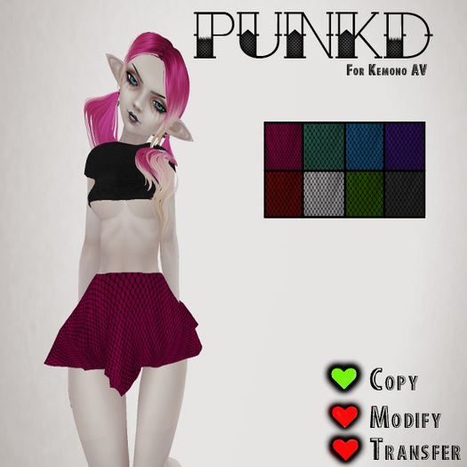 PunkD! Crybaby Net Pack