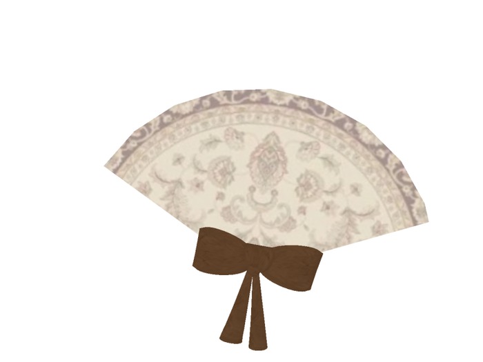 *TusK Hand Fan Medeival, (Boxed)