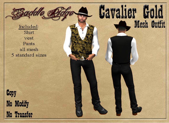 .:SR:. Cavalier Black and Gold