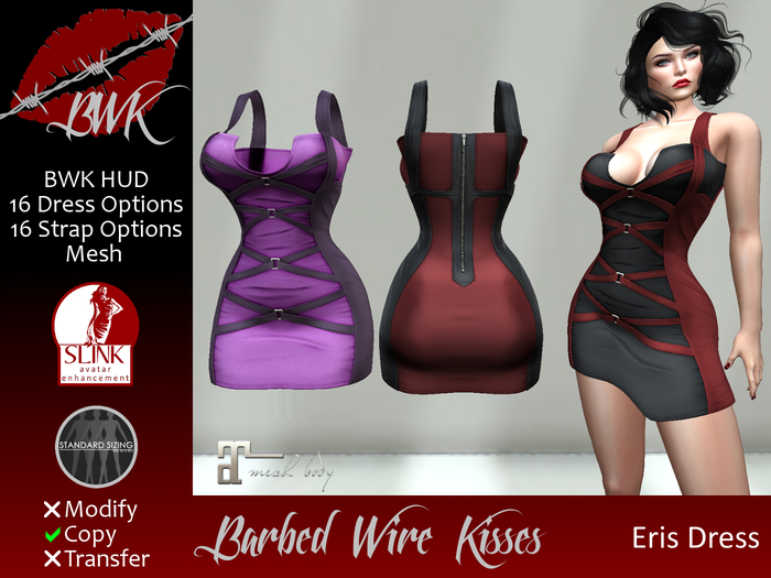 {BWK} Mesh Eris Dress (Boxed)