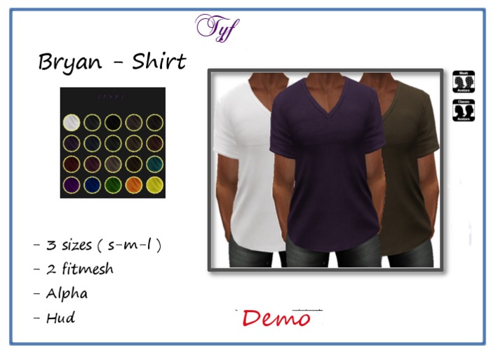 [TYF] Bryan - Shirt - Demo