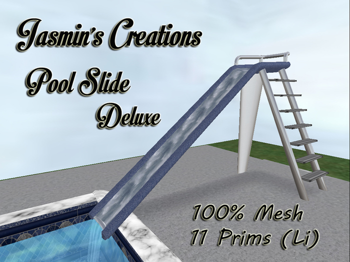 Pool Slide Deluxe --By Jasmin's Creations