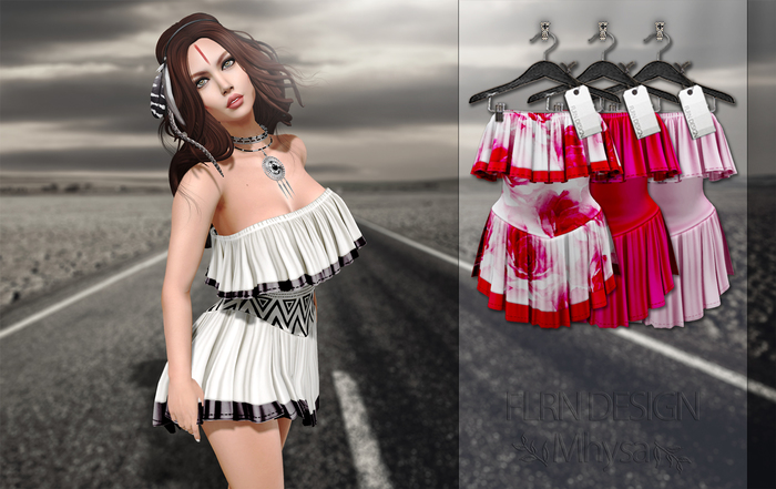 [FLRN] Mhysa Dress Roses