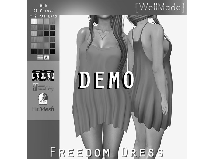 [WellMade] Freedom Dress DEMO