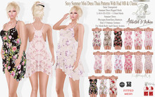 LSR - Sexy Summer Mini Dress Thais Patterns With Hud MB & Class
