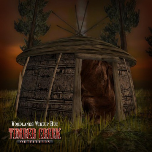 [Laramie Traders] Wikiup Hut-Woodlands-Mesh-Boxed