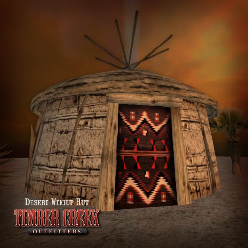 [Laramie Traders] Wikiup Hut-Desert-Mesh-Boxed