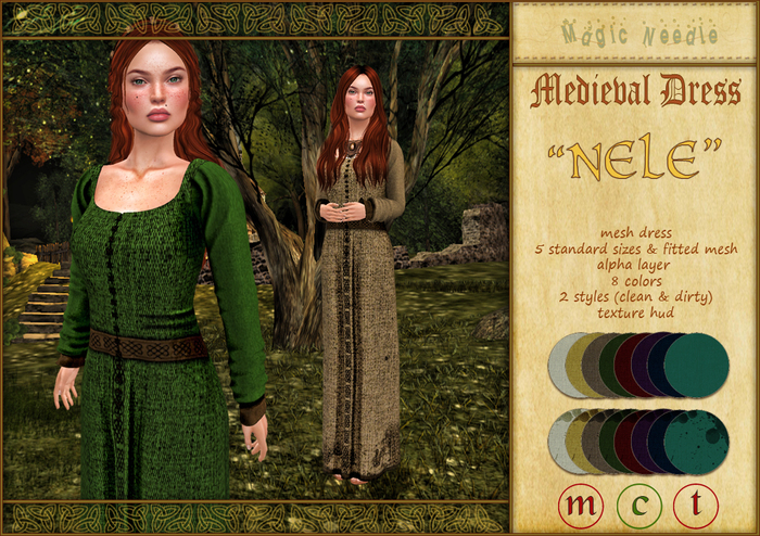 [.:. MN .:. ] Medieval Dress Nele