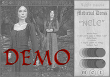 [:.: MN :.: ] Medieval Dress Nele - DEMO