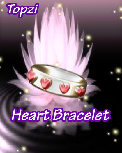  TOPZI   CREATIONS HEART BRACELET