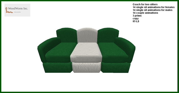 Country couch: Nigeria. All in all 41 single & couple animations