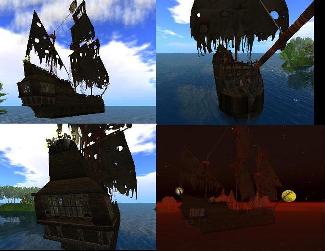The Pearl pirate galleon