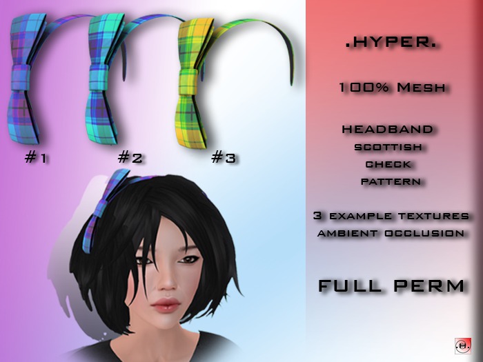 .Hyper. headband scottish FULL PERM°