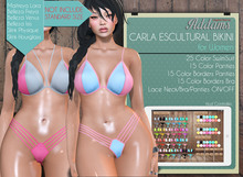 Addams // Carla Escultural Bikini // FATPACK