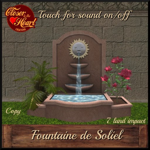 Fountaine de Soliel***