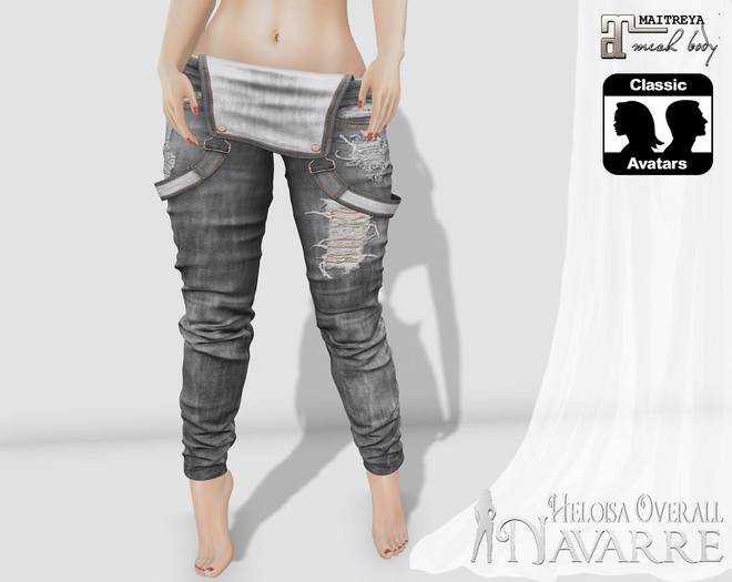 [N] - Heloisa Overalls - Grey