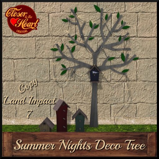 Summer Nights Deco Tree***