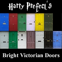 Harry Prefects strahlende victorianische Tür Texturenpack