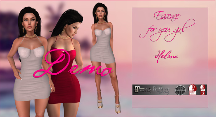 :ESSENCE:HELENA OUTFIT'HUD COLORS' DEMO