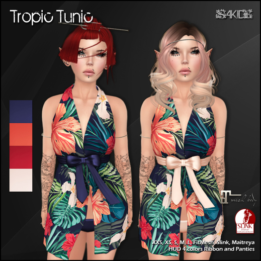 [ SAKIDE ] Tropic Tunic DEMO