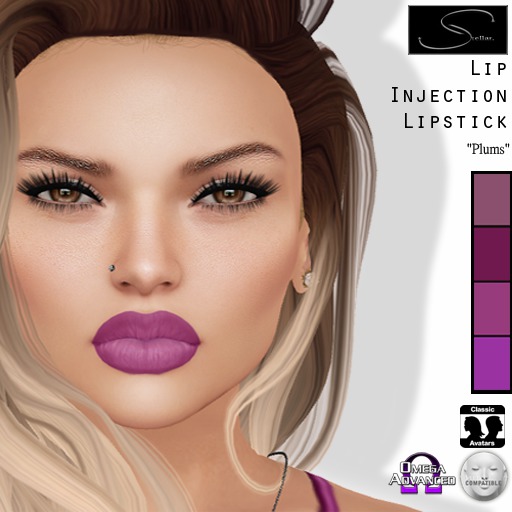 [Stellar] Lip Injection Lipstick "Plums"