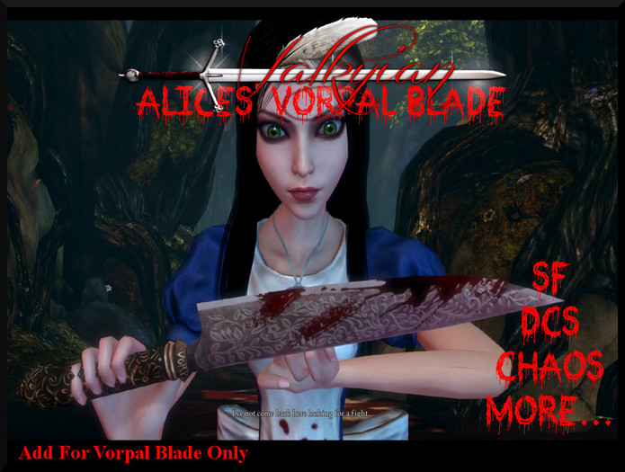 ~Valkyrian~ Alices' Vorpal Blade (SF,DCS) (BOXED)