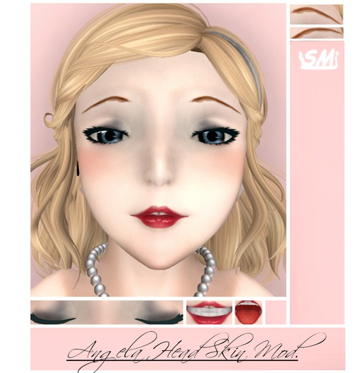 Angela Head Skin mod