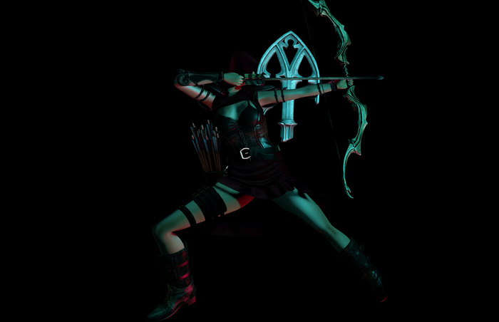 Archer Pose #3