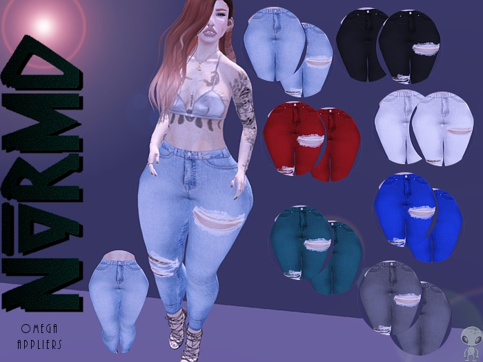 NVRMD. Pearl Jeans - Grey