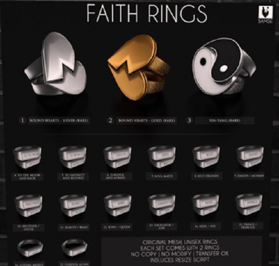 :BAMSE: Faith Rings - Loving Myself