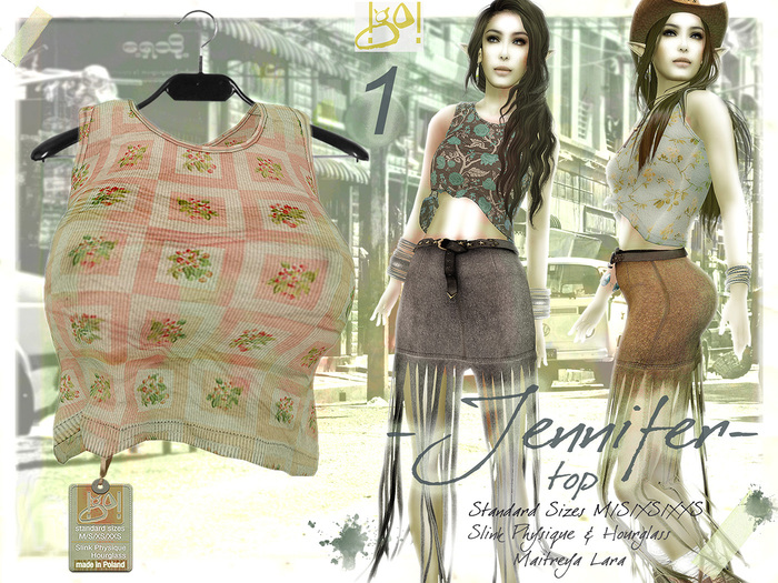 !gO! Jennifer top - 1