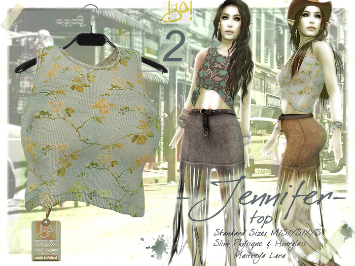 !gO! Jennifer top - 2