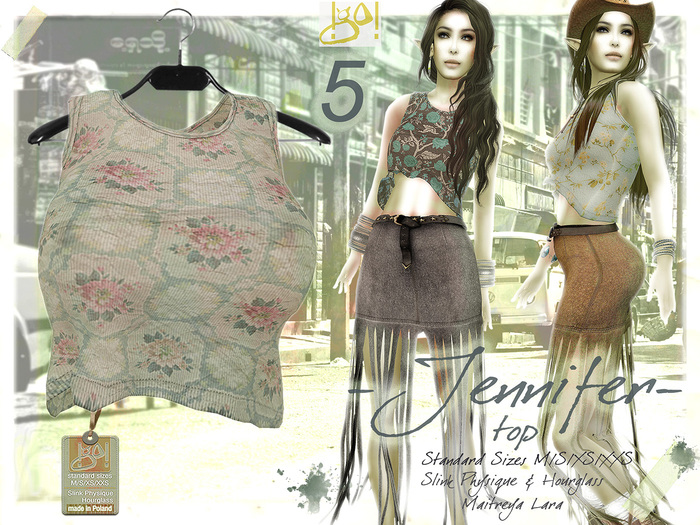 !gO! Jennifer top - 5