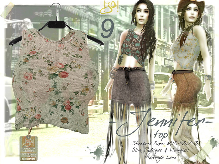 !gO! Jennifer top - 9