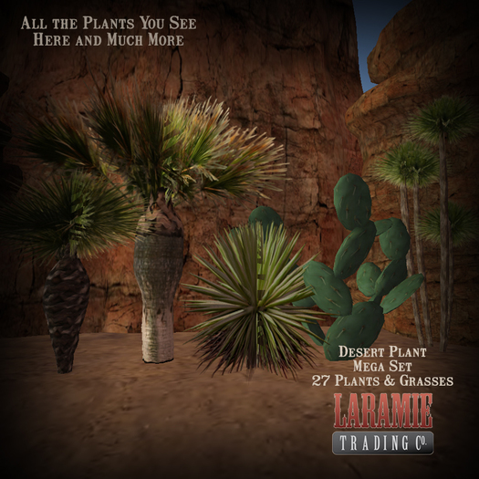 [Laramie Traders] Desert Plant Mega Set-All Mesh-Boxed