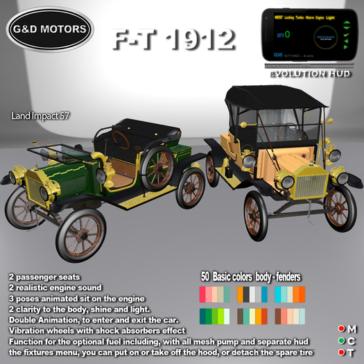 G&D MOTORS F-T 1912