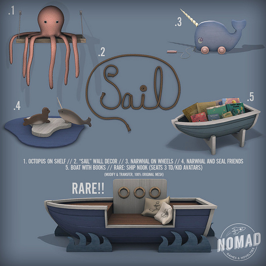 NOMAD // Ship Nook // RARE