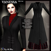 C&F Vanessa Coat/Dress Black
