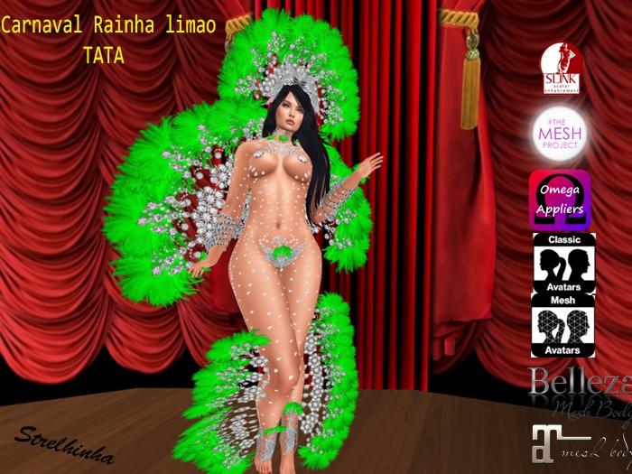 carnaval rainha   limao tata