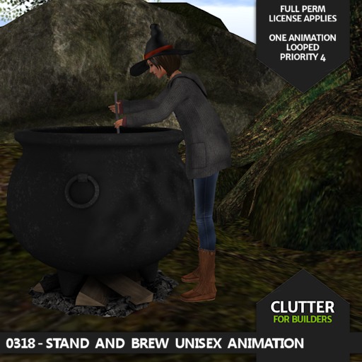 CLUTTER - 0318 - Stand and Brew Unisex Animation