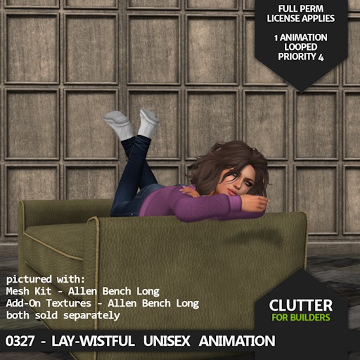 CLUTTER - 0327 - Lay-Wistful Unisex Animation
